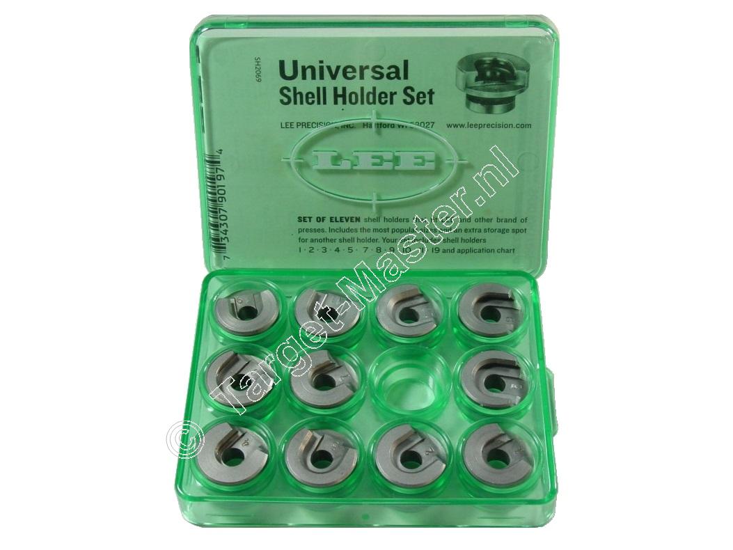 Lee UNIVERSAL SHELLHOLDER Set  11 stuks